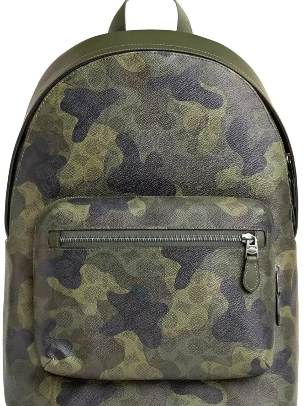 Coach - Camo Leather Backpack